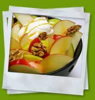 Čerstvý jablečný salát